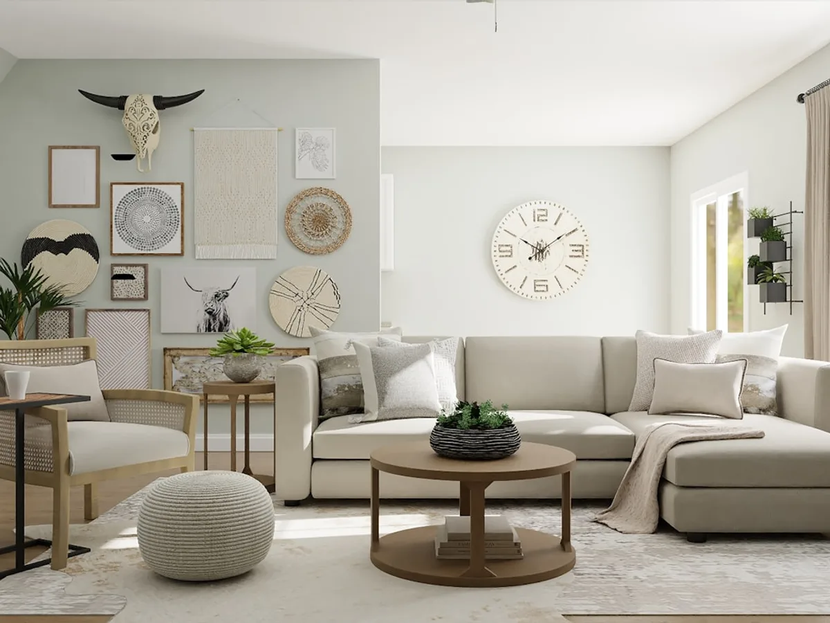 Calm, premium bedroom setting