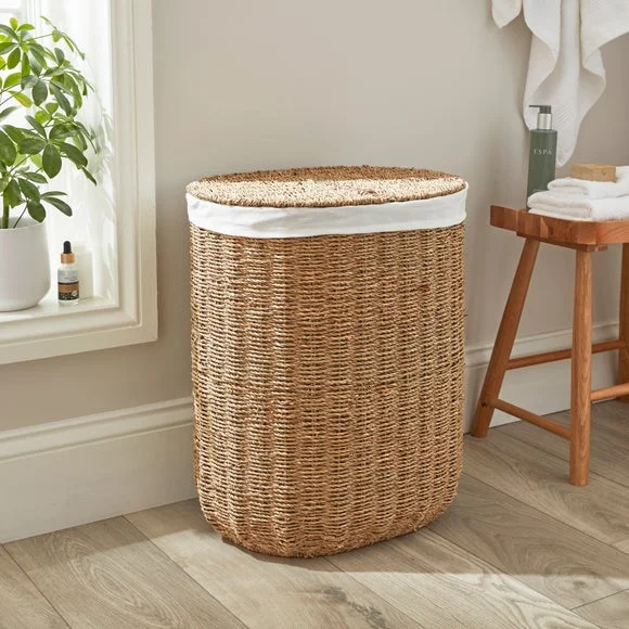 Dunelm Seagrass Laundry Hamper product image
