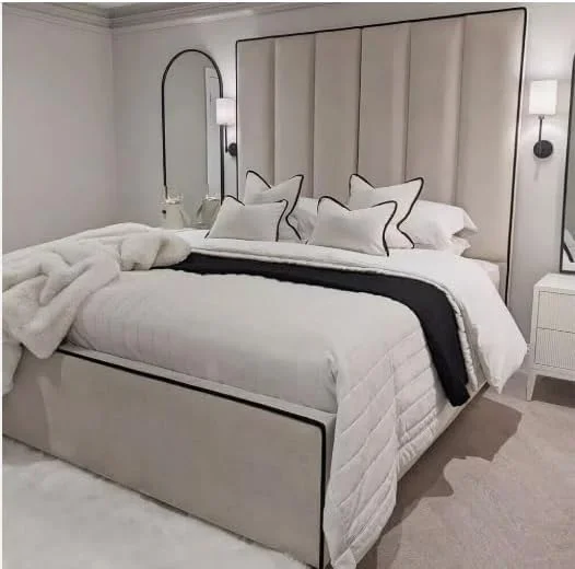 John Lewis Velvet Headboard King product image