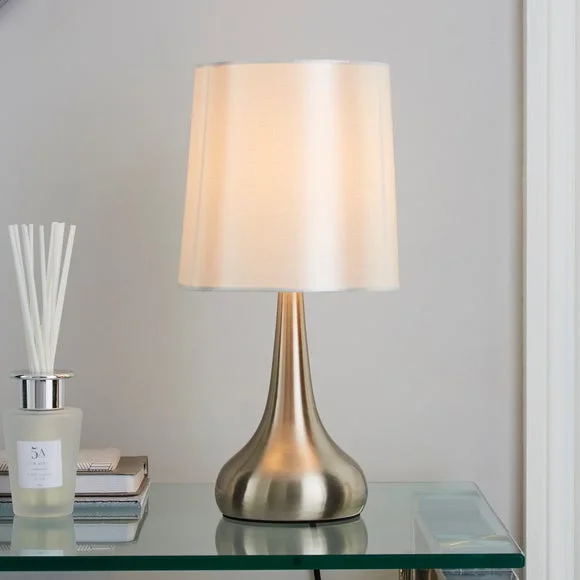 Dunelm Dimmable Bedside Touch Lamp product image