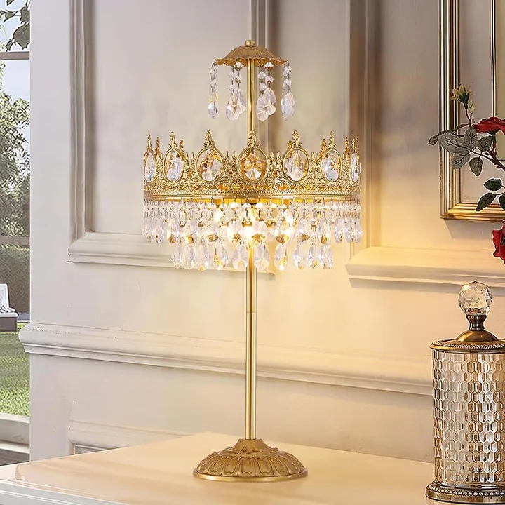 Wayfair House of Hampton Crystal Table Lamp product image
