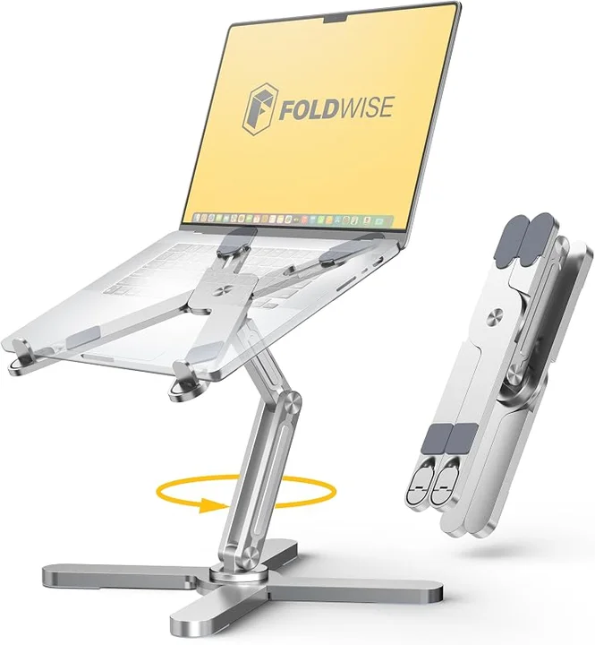 John Lewis Laptop Stand Aluminium product image